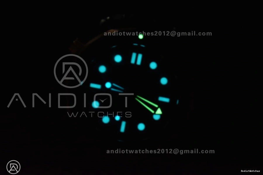 300m Bezel Black 43.5mm Neat Edition Ceramic 1:1 VSF Black A RG Seamaster on Dial Best Rubber Black 1070 Strap 0118